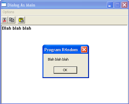 Обратите внимание на заголовок открывшегося окна
